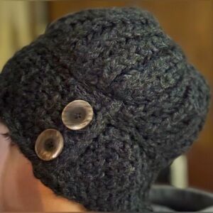 Handmade Crochet Chunky Wool Beanie